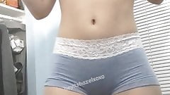 18yo Tiktok teen Pawg Shows Off Big Butt heyitshazelxoxo