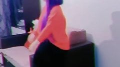 Aze Tiktok girl pantyhose feet