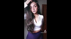 Beautiful girl on tiktok
