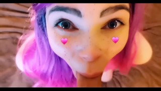My teen step-sister sucking cock in snapchat