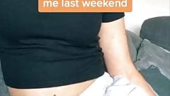 Step bro visited step sister and made TikTok XXX together