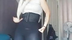 Tiktok sexy girl see through leggings – 1